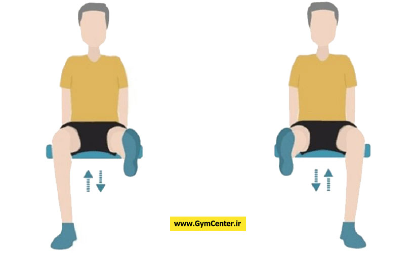 «دراز کردن زانو نشسته» (Knee Extensions)